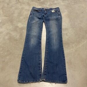 SO Heritage Womens Bootcut Jeans Size 7 Blue Denim Casual Everyday